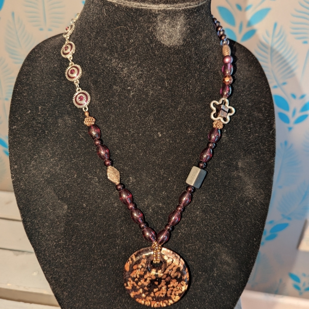 Murano glass necklace